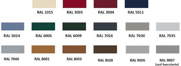 couleur volets roulands